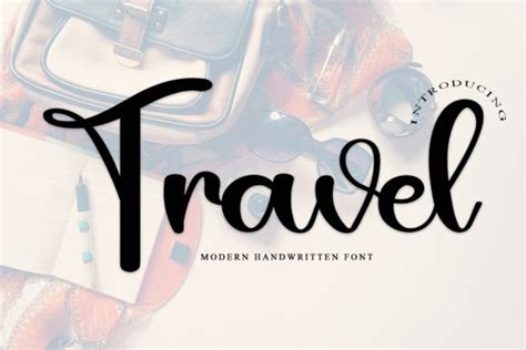 Travel Font Digital Font Download