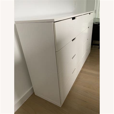 Ikea Nordli Drawer Dresser White Aptdeco