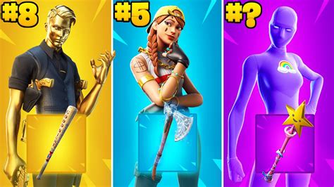 20 Most TRYHARD Skin Combos In Fortnite Season 6 YouTube