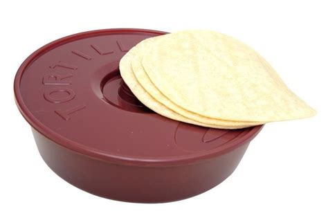 Legacy Kitchen Supplies Tortilla Warmer And Keeper With Lid Measures