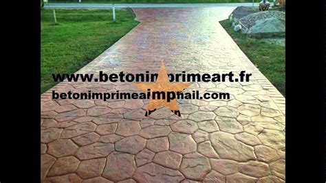 Beton Imprime Beuste 64800 France Betonimprimeart Fr YouTube