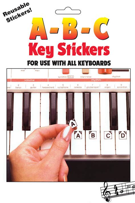 ABC Keyboard Stickers - Willis Music Store