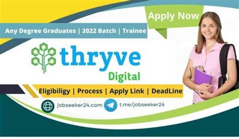 Thryve Digital Off Campus Drive For 2022 Graduates BE BTech Any