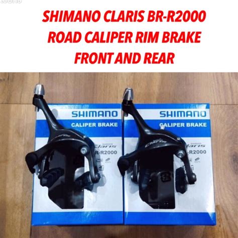 Shimano Claris Br R Road Caliper Rim Brake Front And Rear Shopee