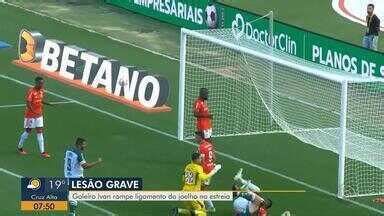 Bom Dia Rio Grande Goleiro Do Inter Sofre Les O Grave No Joelho