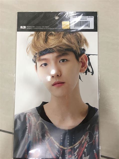 Rare Exo Baekhyun Photocard Set Hobbies Toys Collectibles