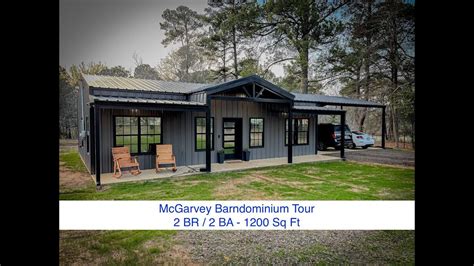 Barndominium Tour 1200 Sq Ft 2 Bedroom 2 Bath Barndominium