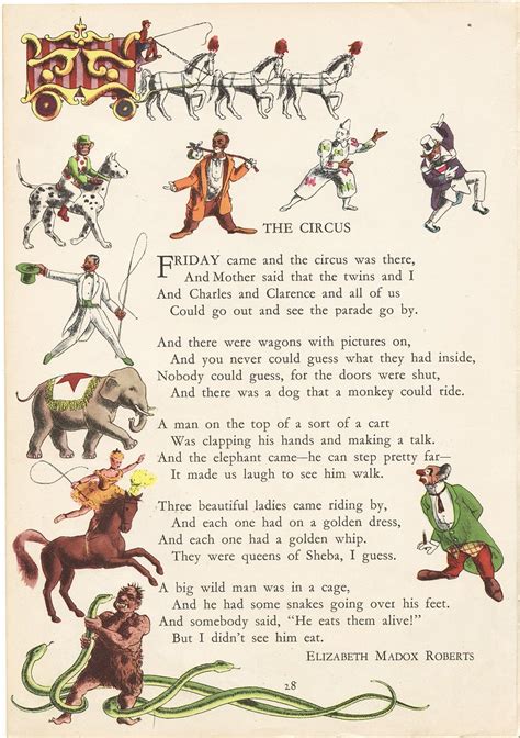 The Circus Scrap From My Paper Stash The Circus A Poem Flickr