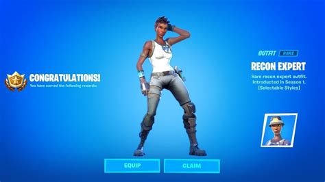 OBTENIR Le SKIN JALONNEUSE RECON EXPERTE MAJ SAISON 3 LIVE