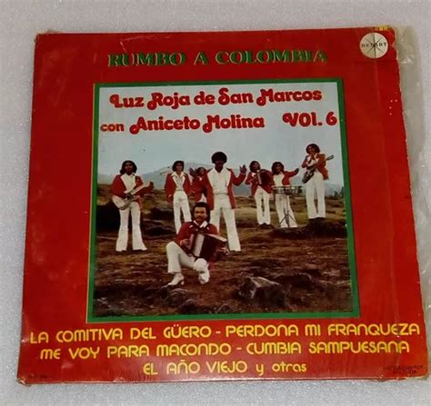 Disco Lp Vinil Luz Roja De San Marcos Con Aniceto Molina Mercadolibre