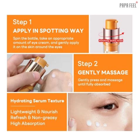 Papa Feel 5d Peptide Anti Aging Repair Eye Cream Howelo