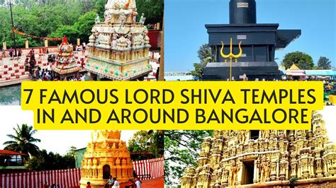 Famous Lord Shiva Temples In And Around Bangalore Temples Around