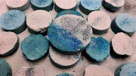 Blue Gym Chalk Reforms Crumbling Asmr Oddly Satisfying Video YouTube