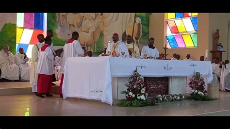 PARÓQUIA BOM PASTOR KICOLO 24092023 ORDENAÇÕES SACERDOTAIS Pe DÁRIO