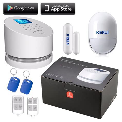 Kerui Wireless Wifi Alarmanlage Ios Andorid App Wifi Gsm Pstn Leitung