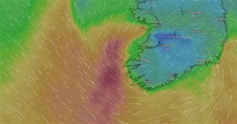 Cork on weather warning as 110km/hr gusts set to batter this Bank ...