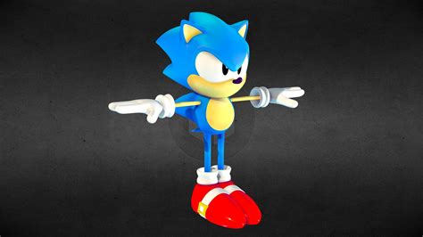 Ova Sonic Buy Royalty Free 3d Model By Gabsc4d 48d99a0 Sketchfab