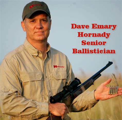 Dave Emary Retires As Hornady Senior Ballistician Daily Bulletin