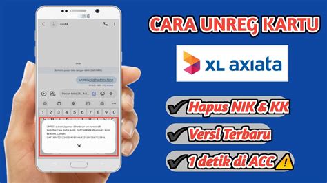 Cara Unreg Kartu Xl Terbaru Cara Unreg Kartu Xl Untuk Hapus Data Nik