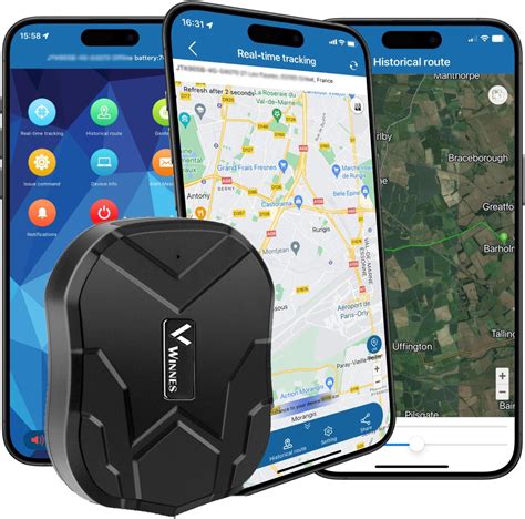 Winnes Gps Tracker Per Auto Localizzatore Gps Mah Standby Lungo