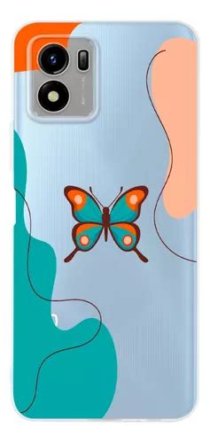 Funda Para Vivo Mariposas Personalizada Con Tu Nombre Cuotas Sin Inter S