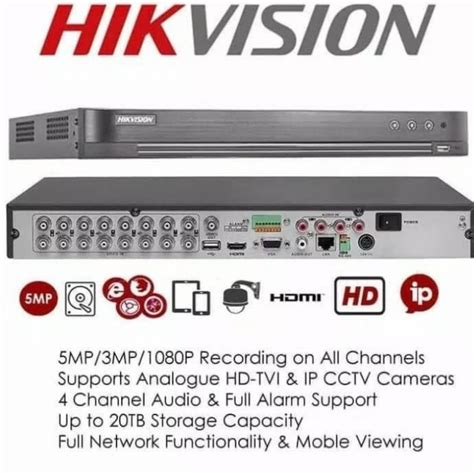 Jual Dvr Ch Hikvision Ids Huhi M S Acu Sense Jakarta Barat