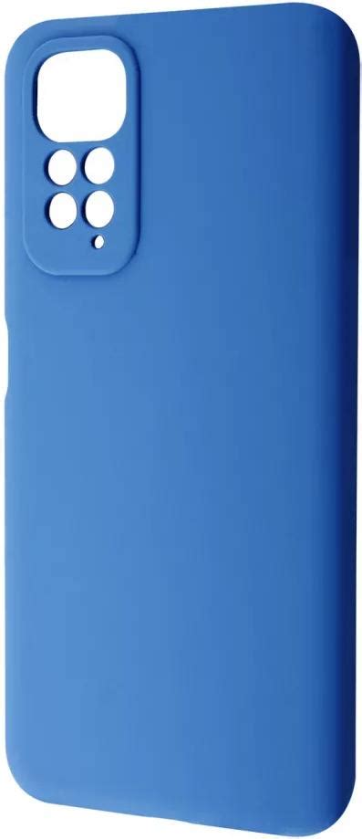 Чохол Wave For Xiaomi Note 11 4g Note 11s Full Silicone Cover Blue 36765 Blue купити в