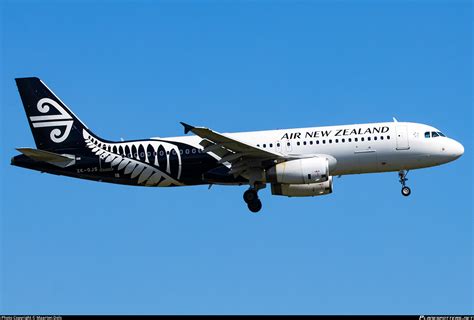 ZK OJS Air New Zealand Airbus A320 232 Photo By Maarten Dols ID