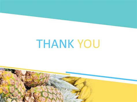 Free Presentation Template Pineapples