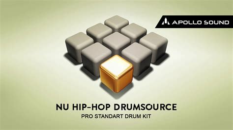 Nu Hip Hop Drumsource ★ Hip Hop Drums Sample Pack ★ Drum Kits • Drums Samples • Sampler Patches