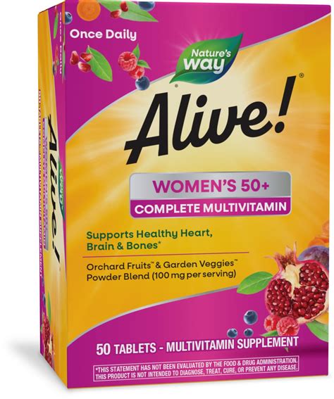 Mua Nature S Way Alive Women S 50 Complete Multivitamin Supports