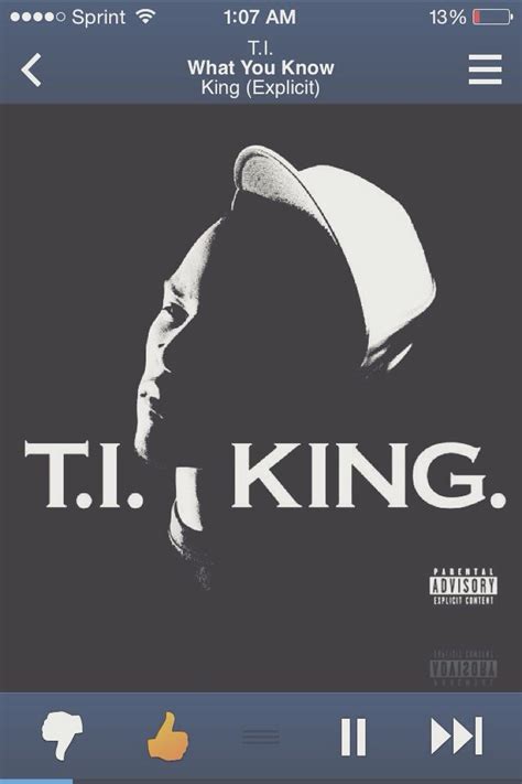 what you know ~ t.i. Music Playlist, Music Songs, Rap Songs, Music Art, King Of The South ...