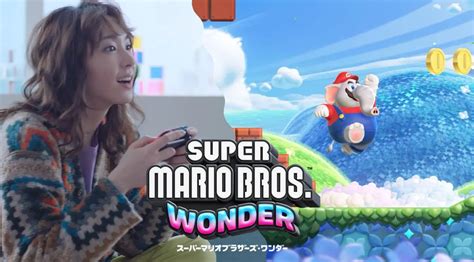 スーパーマリオブラザーズ ワンダー 新垣結衣さんのプレイ映像公開中 Nintendo Switch 任天堂