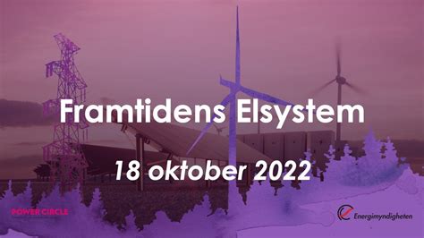 Framtidens Elsystem 2022 YouTube