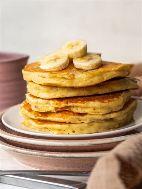 Quick Easy Recipe For Fluffy Pancakes With Banana