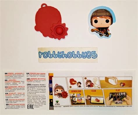 Harry Potter Quidditch Funko Pop Sorpresine A Scelta Kinder Joy Italia