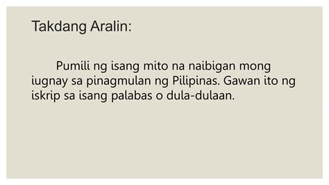 Ang Pinagmulan Ng Pilipinas Araling Pptx