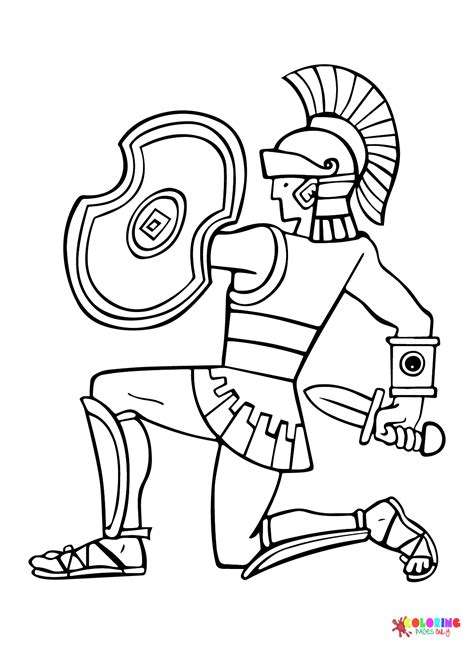 Ancient Rome And Roman Empire Pictures Coloring Page Free Printable