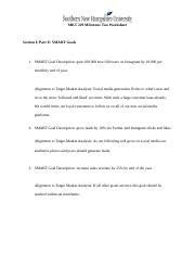 MKT 229 Milestone Two Docx MKT 229 Milestone Two Worksheet Section I