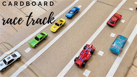 Cardboard Race Track 🏎🚦 Youtube