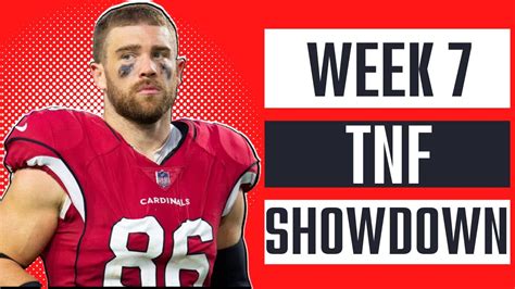 Draftkings Nfl Week 7 Tnf Showdown Nfl Dfs Picks 2022 Fantasy