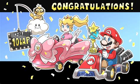 Birthday Girl (Mario Kart) | Danbooru