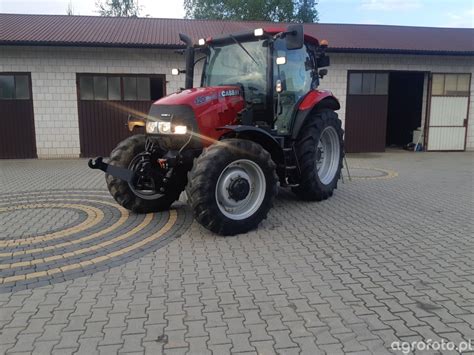 Fotografia Traktor Case Maxxum Galeria Rolnicza Agrofoto