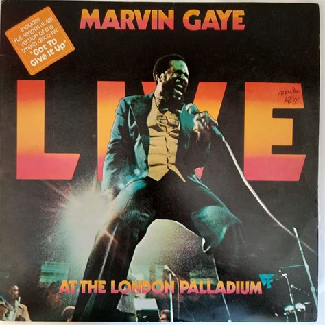 Disco De Vinil Marvin Gaye Marvin Gaye Live At The London Palladium