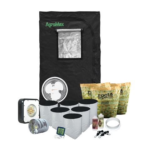 Small LED Grow Tent Kit for Organic Soil - 2x3 Organic LED Grow Package ...