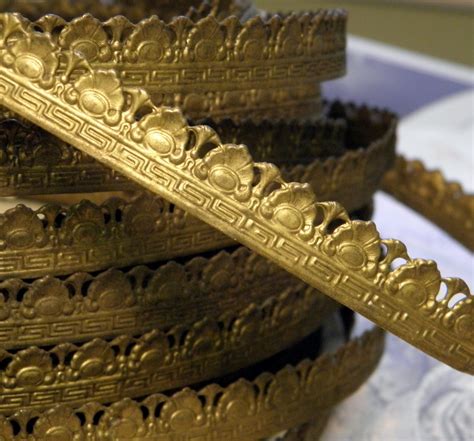 Vintage Brass Decorative Metal Trim Supply By Ohmymilky On Etsy
