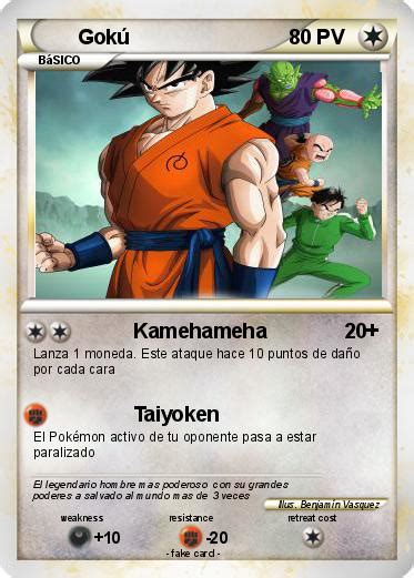 Pokémon Goku 8300 8300 Kamehameha Mi carta pokémon