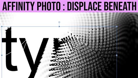 Displace Filter Layers Beneath In Affinity Photo How To Tutorial Graphicxtras Youtube