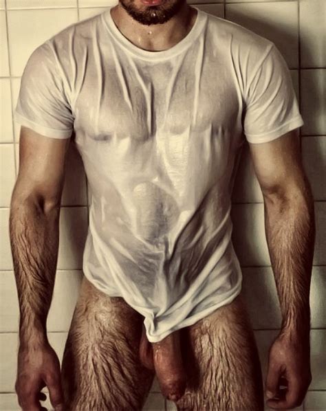 Hairy Men Shower