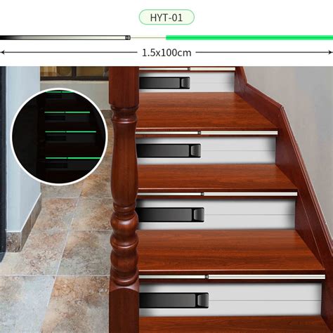 Luminous Stair Stickers Step Stickers Stair Handrail Tape Self